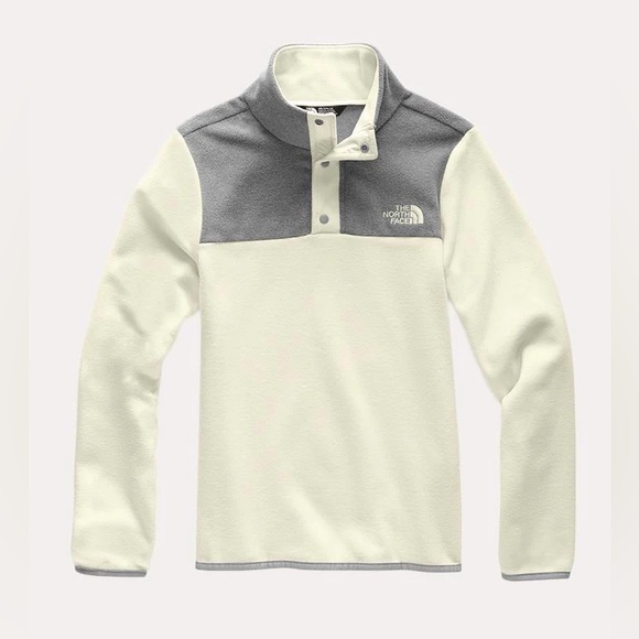 NWOT The North Face Girls’ Glacier 1/4 Snap Pullover - Picture 1 of 7